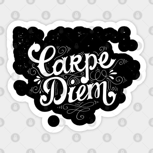 Carpe Diem Sticker by BambooBox